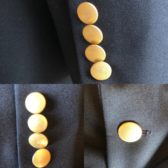 Lands’ End Classic Black Blazer Size 42 - Picture 15 of 15